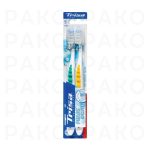 مسواک پرل وایت متوسط تریزا دو عددی Trisa Pearl White
