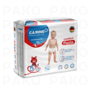 پوشک شورتی کارین Carine سایز 5 بسته 28 عددی