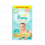 پوشک بچه پریما سایز 3 مدل Premium care بسته 52 عددی