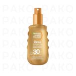 اسپری ضد آفتاب و برنزه کننده گارنیر SPF30