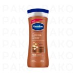 لوسیون بدن وازلین مدل cocoa glow حجم ۴۰۰میل vaseline