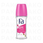 رول ضدتعریق فا پینک پشن رایحه گل رز صورتی Fa Pink Passion حجم 50 میلی لیتر