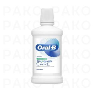 نحوه مصرف دهانشویه Oral b روزانه ۲ مرتبه ، مقداری از دهانشویه را داخل درب بطری ریخته و به دهان خود بریزید و به مدت ۶۰ ثانیه قرقره نمایید ، سپس بیرون بریزید.