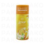 دانه های خوشبو کننده لباس لنور Lenor رایحه مرکبات مدل Citrus And White Verbena وزن 176 گرم