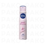 اسپری ضد تعریق زنانه نیوا مدل pearl & beauty nivea حجم 250 میل