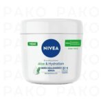 كرم مرطوب كننده دست و بدن 48 ساعته پوست نرمال و خشك آلوئه ورا نيوآ 400 ميل nivea