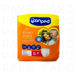 پوشک شورتی بزرگسال جان پد سایز s بسته 9 عددی Canped s Emici kulot