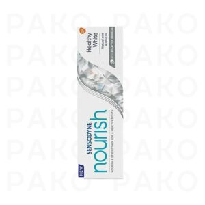 خمیر دندان سفید کننده سنسوداین مدل NOURISH sensodyne حجم 50 میل