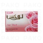 صابون لوکس LUX رایحه گل رز صورتی گرمی بسته 6 عددی