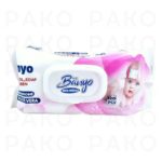 دستمال مرطوب کودک بانیو بسته 120 عددی banyo